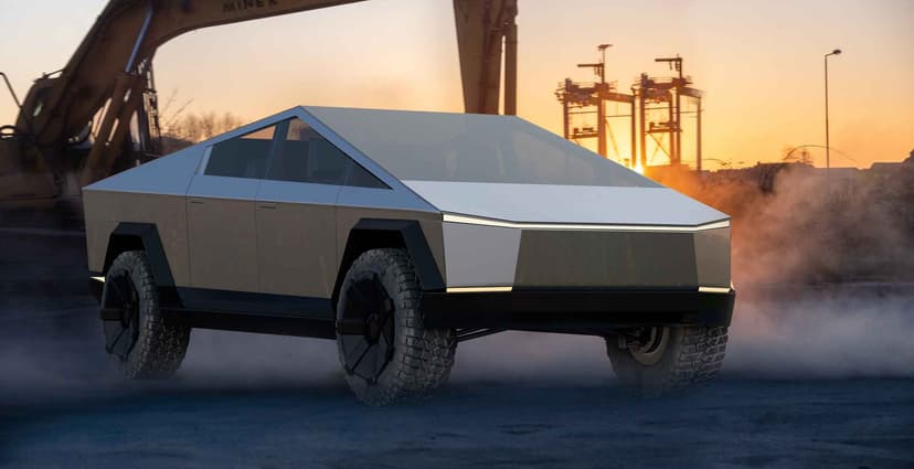 The First Cybertruck Rolls Off the Assembly Line at Tesla’s Giga Austin
